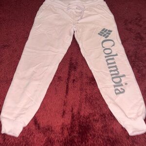 Columbia Light Pink Joggers